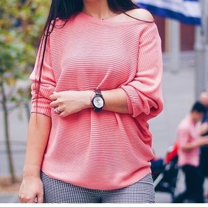 Pink knit | pink jumper